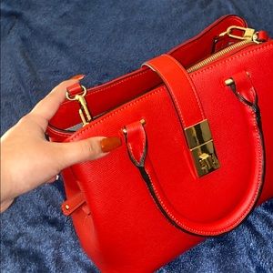 Kate Landry red purse